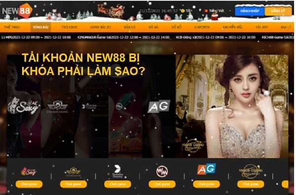 Cách khắc phục khi tài khoản New88 bị khoá? 1 Tài khoản bị khóa nguyên nhân do đâu?
